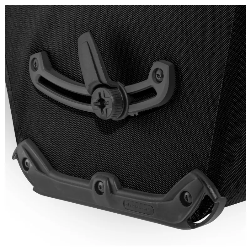 Ortlieb Bikeshopper Rear Pannier Bag 20L in Slate Black-3